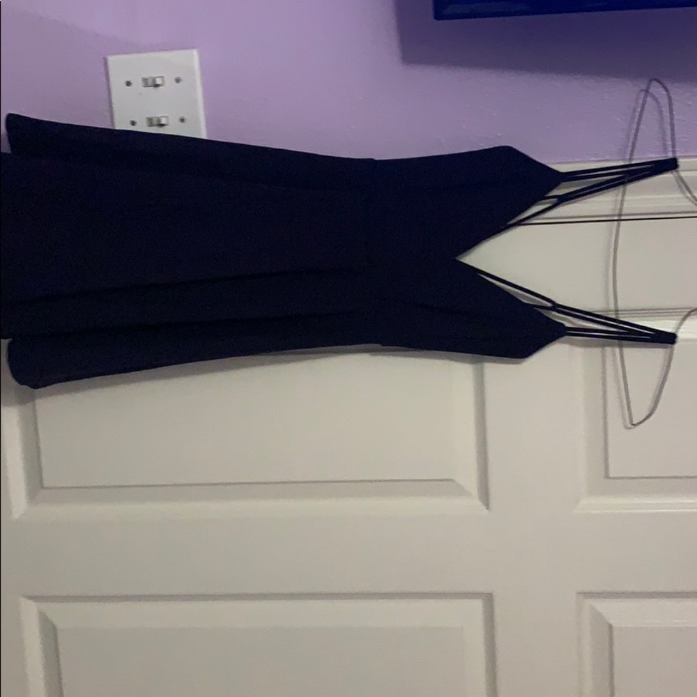 Dark navy dress